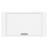 NNEVL Wall-mounted Shoe Cabinet White 70x35x38 cm Engineered Wood