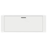 NNEVL Wall Shoe Cabinet White 100x35x38 cm Engineered Wood