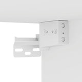 NNEVL Wall Shoe Cabinet White 100x35x38 cm Engineered Wood