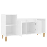 NNEVL TV Cabinet White 100x35x55 cm Engineered Wood