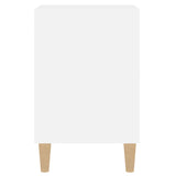 NNEVL TV Cabinet White 100x35x55 cm Engineered Wood