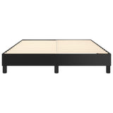 NNEVL Bed Frame without Mattress Black Queen Faux Leather
