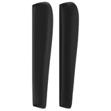 NNEVL Headboard with Ears Black 203 cm Faux Leather