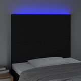NNEVL LED Headboard Black 80 cm Fabric