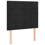 NNEVL LED Headboard Black 80 cm Velvet