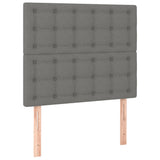 NNEVL LED Headboard Dark Grey 80 cm Fabric