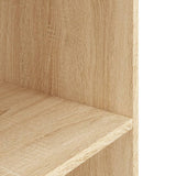 NNEVL Aquarium Stand Sonoma Oak 60x30x60 cm Engineered Wood