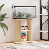 NNEVL Aquarium Stand Sonoma Oak 60x30x60 cm Engineered Wood