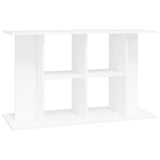 NNEVL Aquarium Stand White 100x40x60 cm Engineered Wood