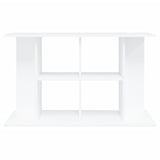 NNEVL Aquarium Stand White 100x40x60 cm Engineered Wood