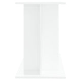 NNEVL Aquarium Stand White 100x40x60 cm Engineered Wood