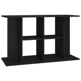 NNEVL Aquarium Stand Black 100x40x60 cm Engineered Wood