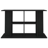 NNEVL Aquarium Stand Black 100x40x60 cm Engineered Wood
