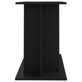 NNEVL Aquarium Stand Black 100x40x60 cm Engineered Wood