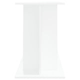 NNEVL Aquarium Stand White 120x40x60 cm Engineered Wood