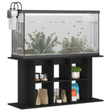 NNEVL Aquarium Stand Black 120x40x60 cm Engineered Wood