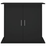 NNEVL Aquarium Stand Black 81x36x73 cm Engineered Wood