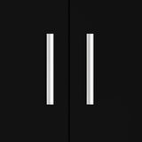 NNEVL Aquarium Stand Black 81x36x73 cm Engineered Wood