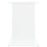 NNEVL Aquarium Stand White 121x41x58 cm Engineered Wood