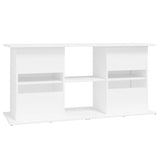 NNEVL Aquarium Stand White 121x41x58 cm Engineered Wood