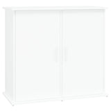 NNEVL Aquarium Stand White 81x36x73 cm Engineered Wood