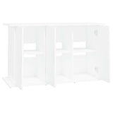 NNEVL Aquarium Stand White 101x41x58 cm Engineered Wood