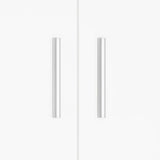 NNEVL Aquarium Stand White 101x41x58 cm Engineered Wood