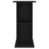 NNEVL Aquarium Stand Black 75x36x72.5 cm Engineered Wood