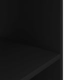 NNEVL Aquarium Stand Black 75x36x72.5 cm Engineered Wood