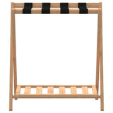 NNEVL Luggage Rack 68x38x58 cm Bamboo