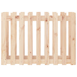 NNEVL Garden Raised Bed with Fence Design 100x50x70 cm Solid Wood Pine