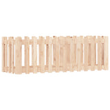 NNEVL Garden Raised Bed with Fence Design 150x50x50 cm Solid Wood Pine