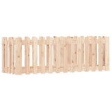 NNEVL Garden Raised Bed with Fence Design 150x50x50 cm Solid Wood Pine