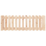 NNEVL Garden Raised Bed with Fence Design 150x50x50 cm Solid Wood Pine