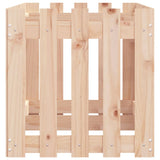 NNEVL Garden Raised Bed with Fence Design 150x50x50 cm Solid Wood Pine