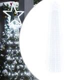 NNEVL Christmas Tree Light 320 LEDs Cold White 375 cm