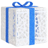 NNEVL Lighted Christmas Boxes 3 pcs 64 LEDs Warm White