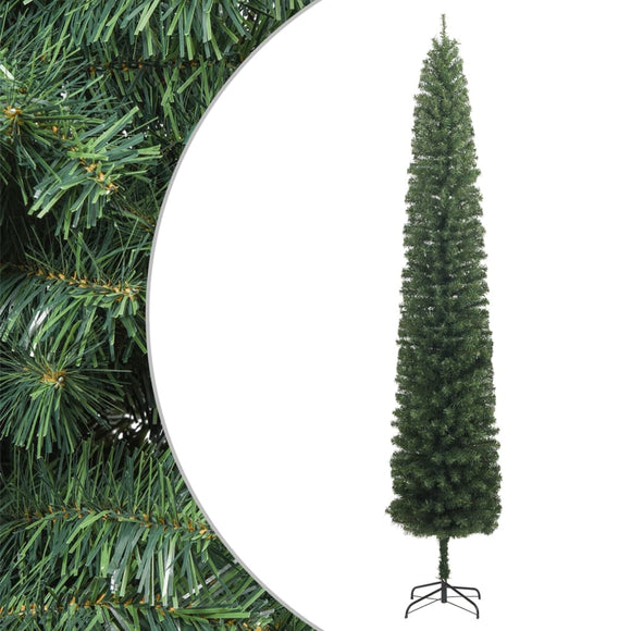 NNEVL Slim Christmas Tree with Stand 270 cm PVC
