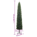 NNEVL Slim Christmas Tree with Stand 270 cm PVC