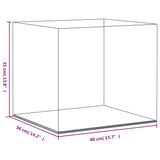 NNEVL Display Box Transparent 40x36x35 cm Acrylic
