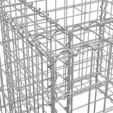 NNEVL Gabion Basket Silver 70x70x65 cm Galvanised Iron