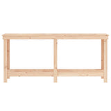 NNEVL Work Bench 180x50x80 cm Solid Wood Pine