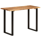 NNEVL Dining Table 110x50x76 cm Solid Wood Acacia