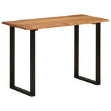 NNEVL Dining Table 110x50x76 cm Solid Wood Acacia