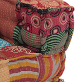 NNEVL Modular Pouffe with Pillow Patchwork Fabric