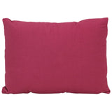 NNEVL 7 Piece Throw Pillow Set Pink Fabric
