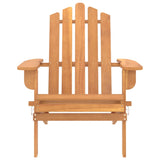 NNEVL Garden Adirondack Chairs 2 pcs Solid Wood Acacia