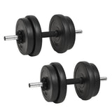 NNEVL Dumbbell with Plates 40 kg