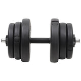 NNEVL Dumbbell with Plates 40 kg