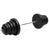 NNEVL Barbell with Plates 90 kg